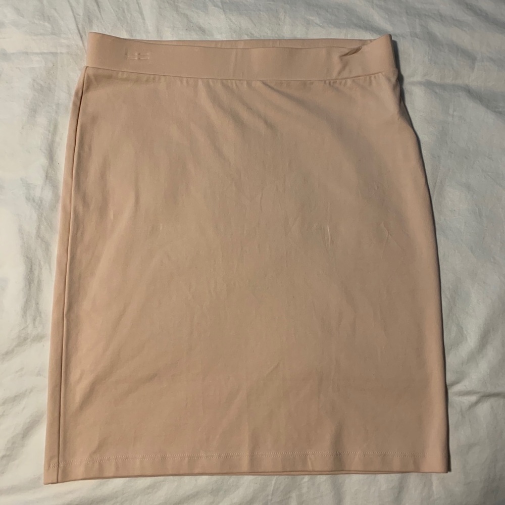 Light Pink Pencil Skirt
